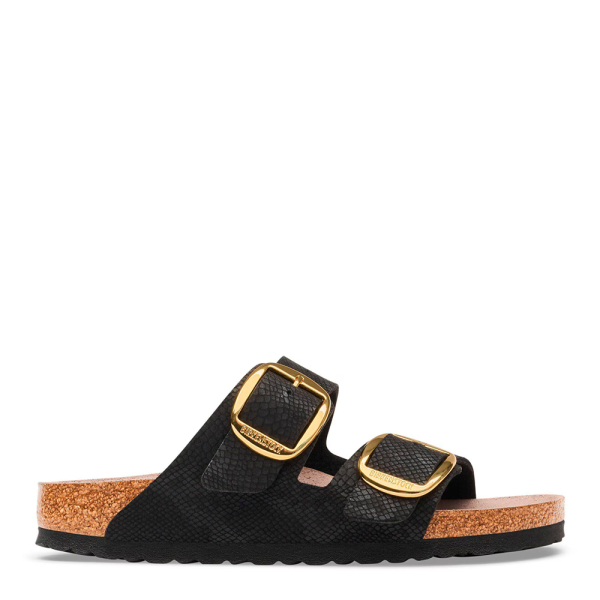 Birkenstock Sandale Arizona grande boucle et coupe troite - 40 Noir- Ref 120 €